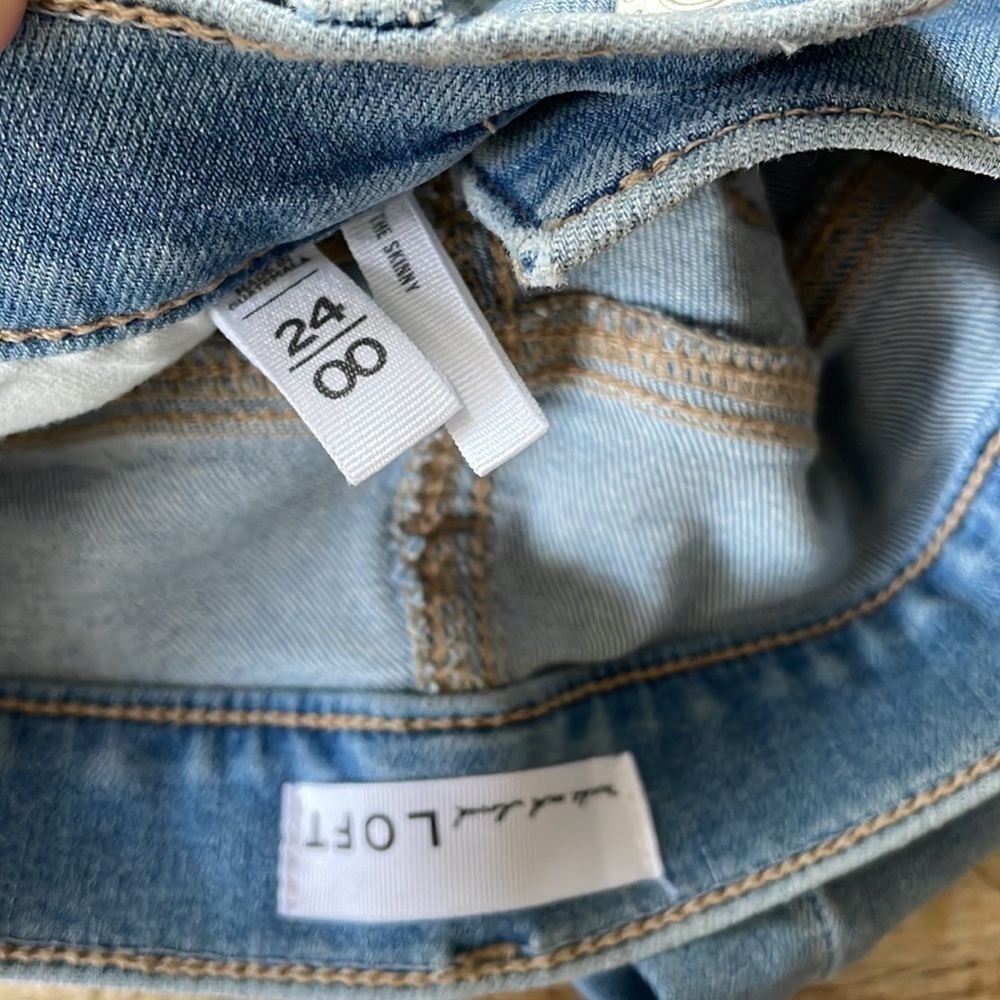 NWOT LOFT women’s jeans size 24(00) - Picture 2 of 11